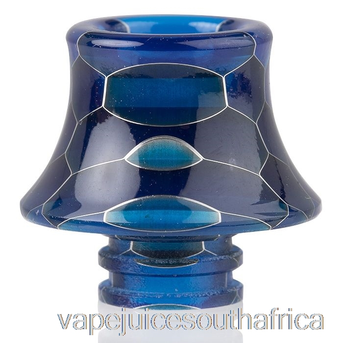 Vape Juice South Africa 510 Cone Snake Skin Resin Drip Tip Dark Blue